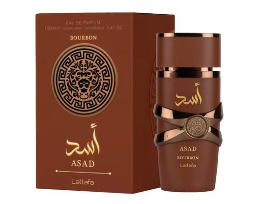 PERFUME LATAFFA ASAD BOURBON EAU DE PARFUM MASCULINO 100ML