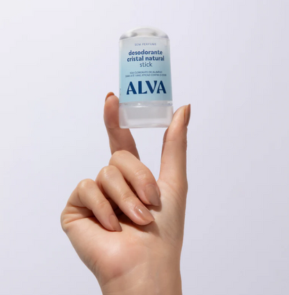 DESODORANTE CRISTAL STICK VEGANO 120G ALVA