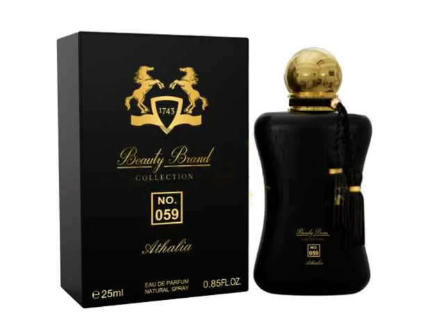 PERFUME BEAUTY BRAND COLLECTION N'059 ATHALIA EAU DE PARFUM FEMININO 25ML