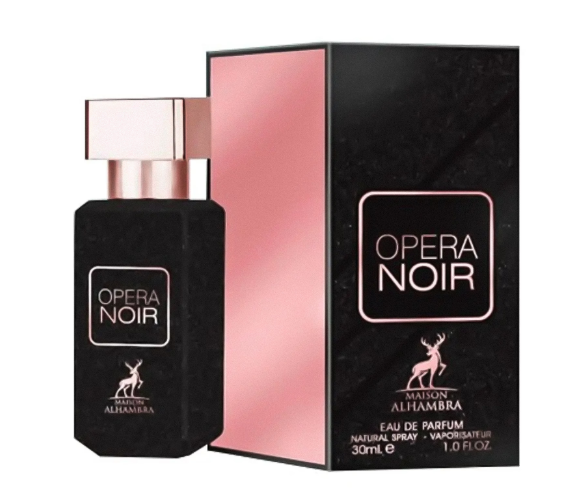 PERFUME MAISON ALHAMBRA OPERA NOIR EAU DE PARFUM FEMININO 30ML