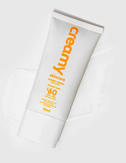 CREAMY PROTETOR SOLAR WATERY LOTION FPS 60