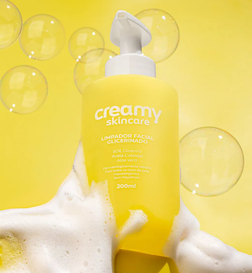 CREAMY LIMPADOR FACIAL GLICERINADO