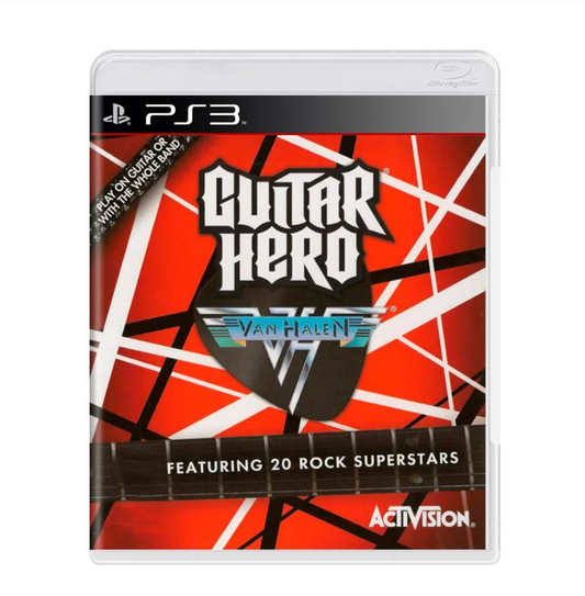 JOGO PS3 GUITAR HERO VAN HALEN (SEMINOVO)