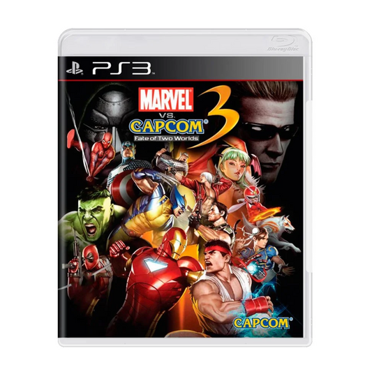 JOGO PS3 MARVEL VS CAPCOM 3 FATE OF TWO WORLDS