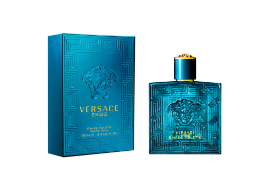 PERFUME VERSACE EROS EAU DE TOILETTE 100ML MASCULINO