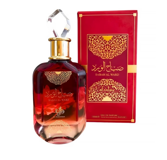 PERFUME SABAH AL WARD VALENTINE AL WATANIAH  EDP 100ML FEMININO