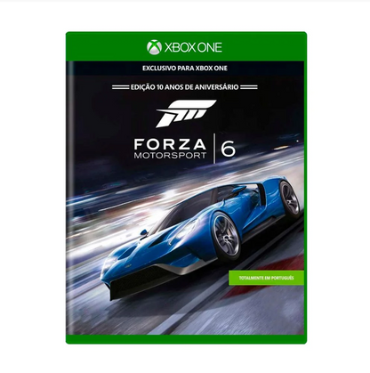 JOGO XBOX ONE FORZA MOTORSPORT 6 (SEMINOVO)