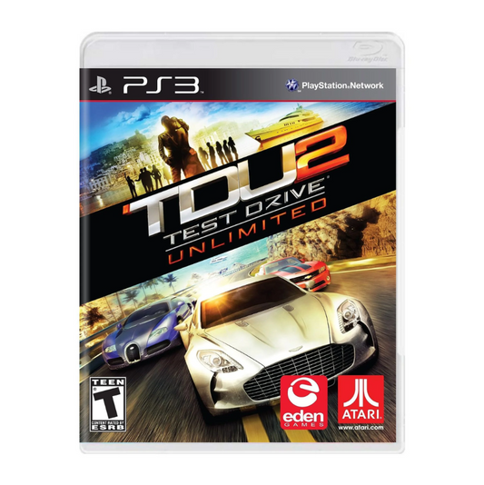 JOGO PS3 TEST DRIVE UNLIMITED 2 (SEMINOVO)