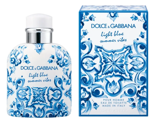 PERFUME DOLCE & GABBANA LIGTH BLUE POUR HOMME SUMMER VIBES EDT 125ML