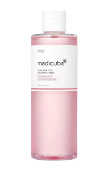 MEDICUBE PDRN PINK TONER PEPITIDEOS E NIACINAMIDA DIA E NOITE 250ML