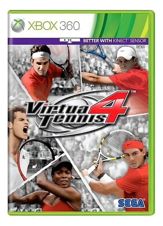 JOGO XBOX 360 VIRTUA TENNIS 4 (SMEINOVO)