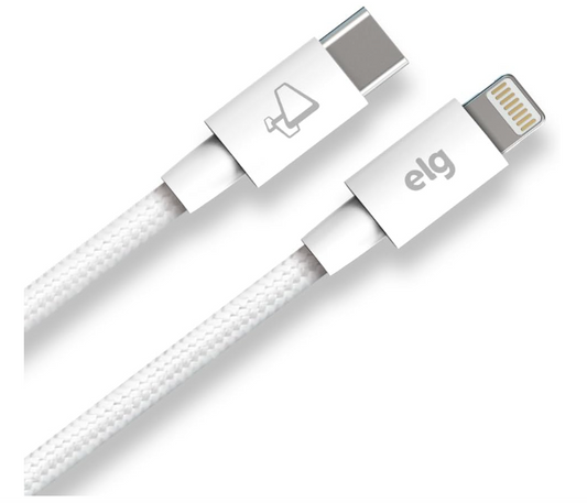 CABO USC TIPO C PARA LIGHTNING ELG CARREGADOR IPHONE
