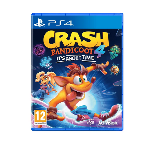 JOGO PS4 CRASH BANDICOOT 4 IT'S ABOUT TIME