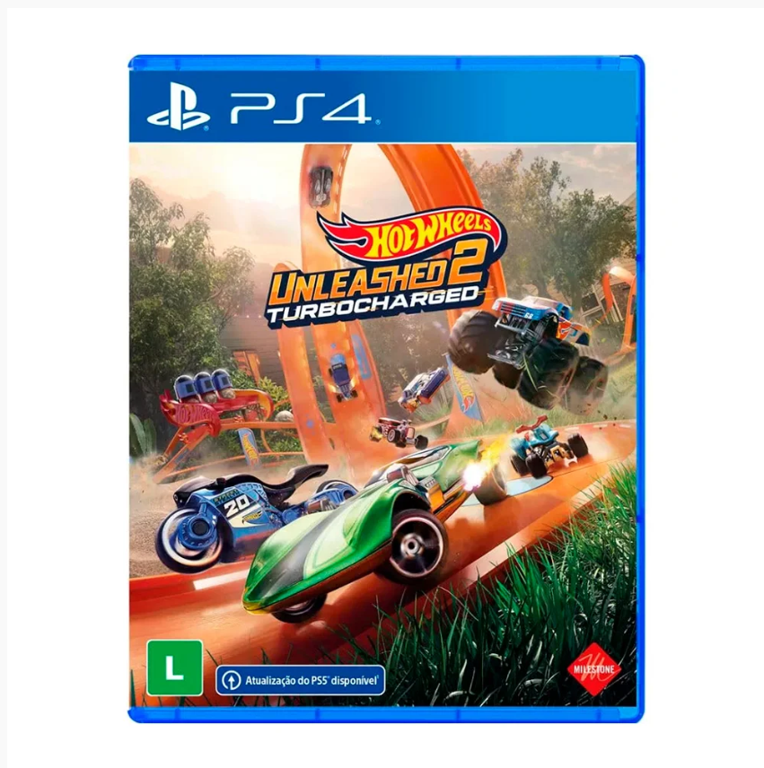 JOGO PS4 HOT WHEELS UNLEASHED 2 TURBOCHARGED
