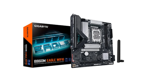 PLACA MÃR GIGABYTE B860M EAGLE WIFI 6