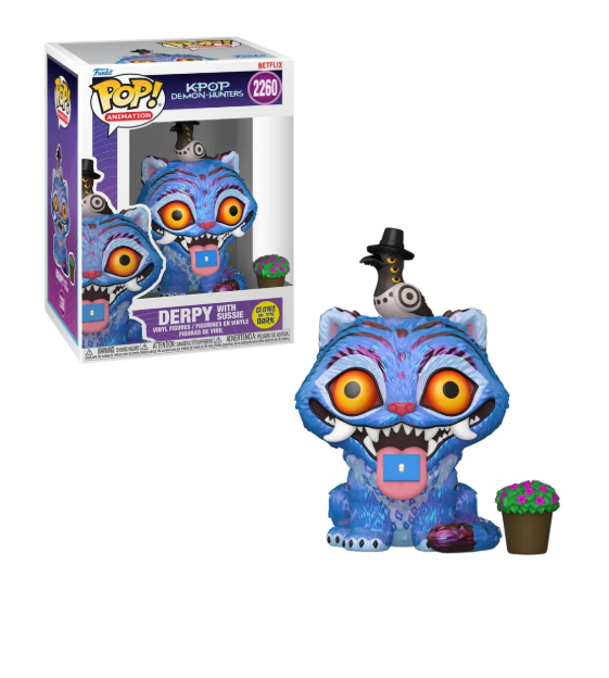 BONECO FUNKO POP DERPY E SUSSIE - GUERREIRAS DO K-POP 2260