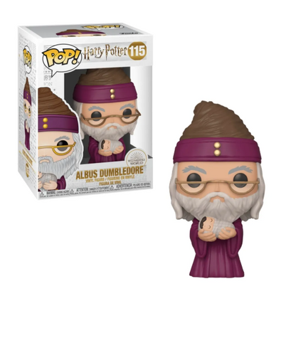 BONECO FUNKO POP DUMBLEDORE COM HARRY BEBE - HARRY POTTER 115