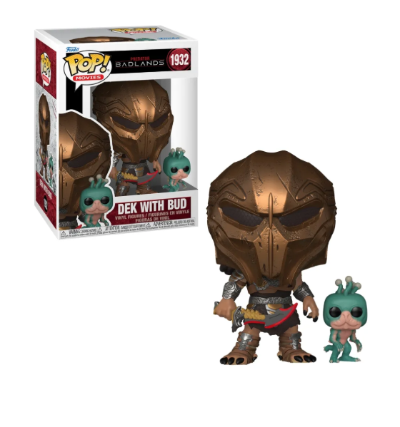 BONECO FUNKO POP BUDDY PREDADOR - DEK E BUDDY 1932