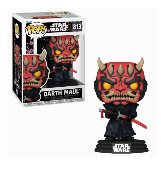 BONECO FUNKO POP DARTH MAUL NINJA - STAR WARS IMPRESSIONS 813