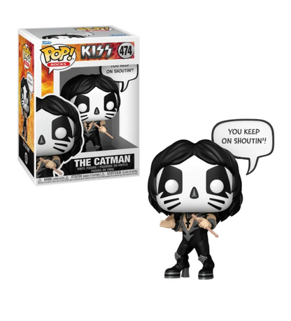 BONECO FUNKO POP PETER CRISS THE CATMAN - KISS 474