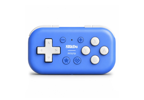 CONTROLE 8BIT MICRO PARA SWITCH / ANDROID AZUL