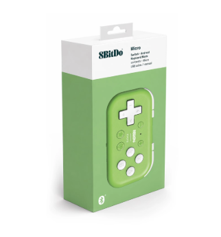 CONTROLE 8BIT MICRO PARA SWITCH / ANDROID VERDE
