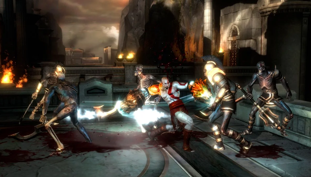 JOGO PS3 GOD OF WAR SAGA 3 JOGOS (SEMINOVO)