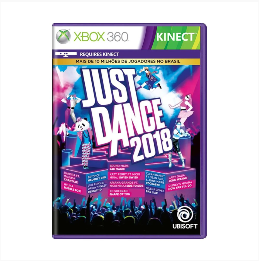 JOGO XBOX 360 JUST DANCVE 2018 (SEMINOVO)