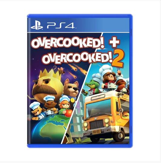 JOGO PS4 OVERCOOKED + OVERCOOKED 2