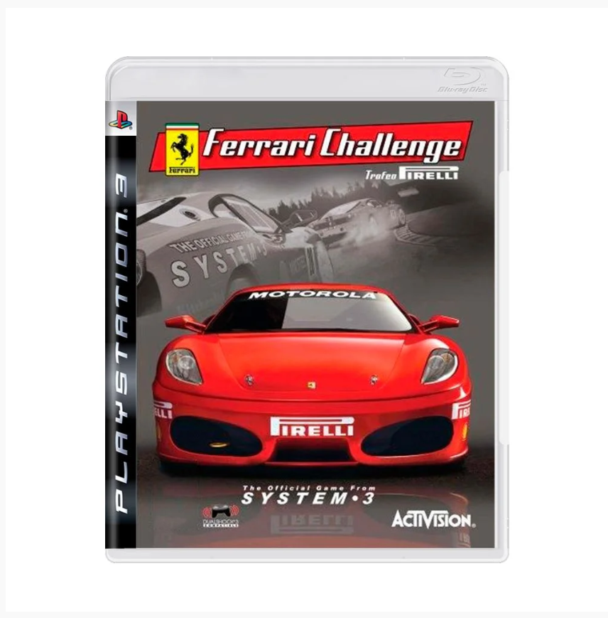 JOGO PS3 FERRARI CHALENGE (SEMINOVO)