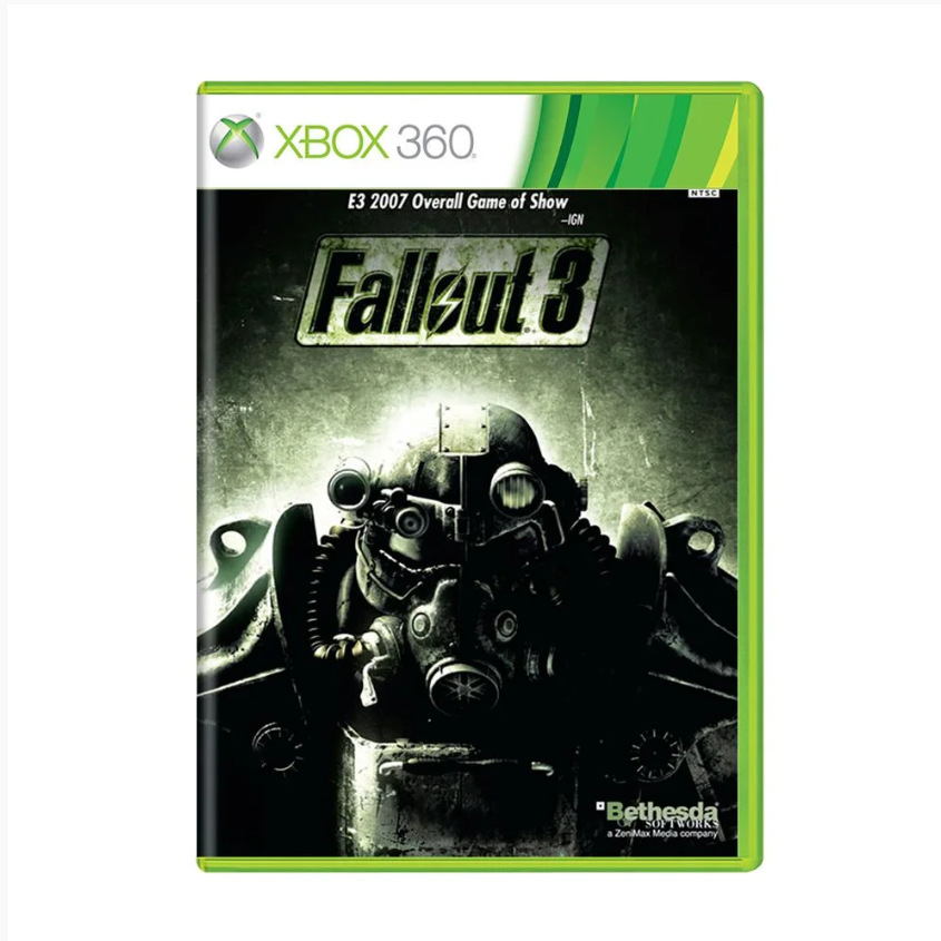 JOGO XBOX 360 FALLOUT 3 (SEMINOVO)