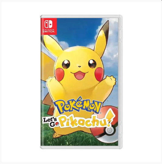 JOGO NINTENDO SWITCH LET'S GO PIKACHU
