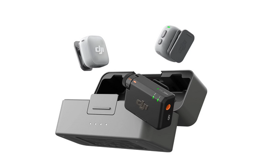 MICROFONE LAPELA DJI MIC MINI 2 USB-C SEM FIO 2TX 1RX + CHARGING CASE