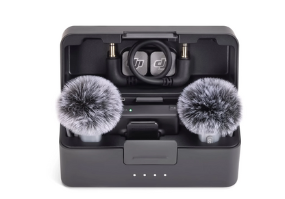 MICROFONE LAPELA DJI MIC MINI 2 USB-C SEM FIO 2TX 1RX + CHARGING CASE