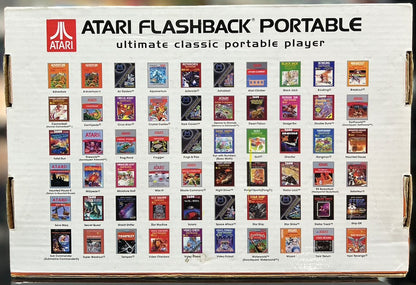 CONSOLE ATARI FLASHBACK PORTÁTIL COM 60 JOGOS