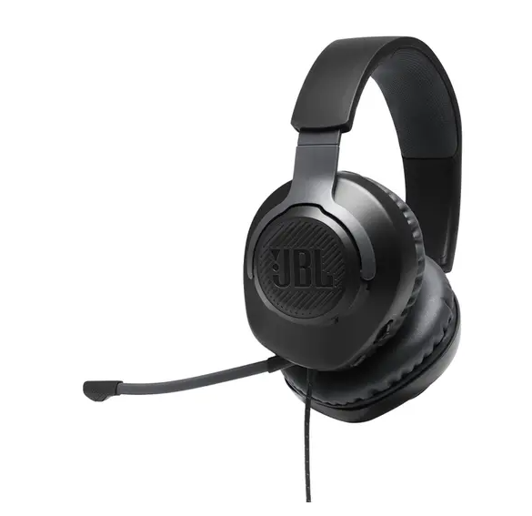 HEADSET JBL QUANTUM 100 COM FIO - PRETO