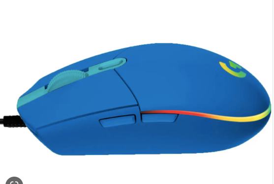 MOUSE GAMER LOGITECH G203 8000 DPI COM RGB AZUL