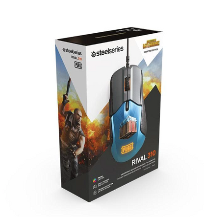 MOUSE GAMER STEELSERIES RIVAL 310 PUBG EDITION
