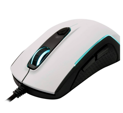 MOUSE GAMER OEX ARCTIC MS 316 10000 DPI RGB BRANCO