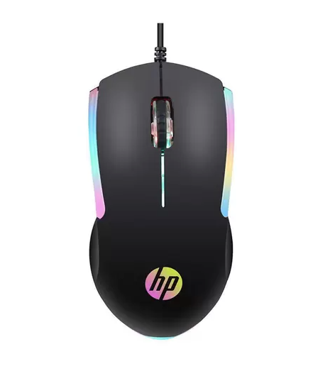 MOUSE GAMER HP M160 USB 1000 DPI RGB PRETO