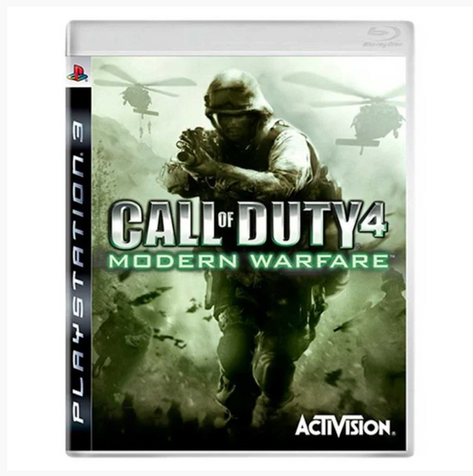 JOGO PS3 CALL OF DUTY 4 MODERN WARFARE (SEMINOVO)