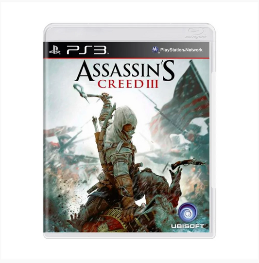 JOGO PS3 ASSASSINS CREED 3  PORTUGUÊS (SEMINOVO)