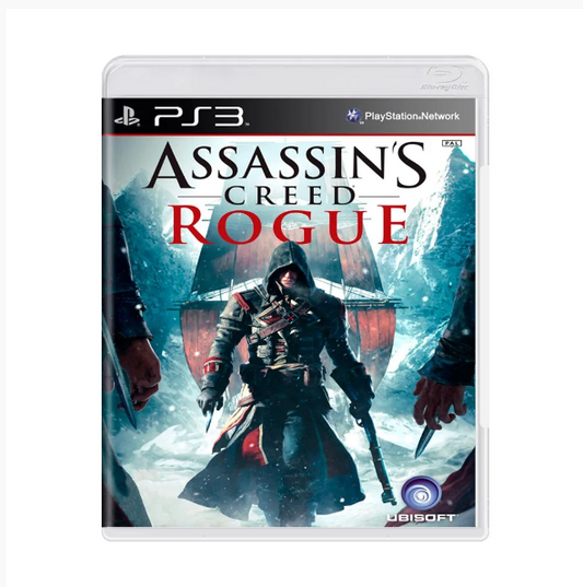 JOGO PS3 ASSASSINS CREED ROGUE PORTUGUÊS (SEMINOVO)