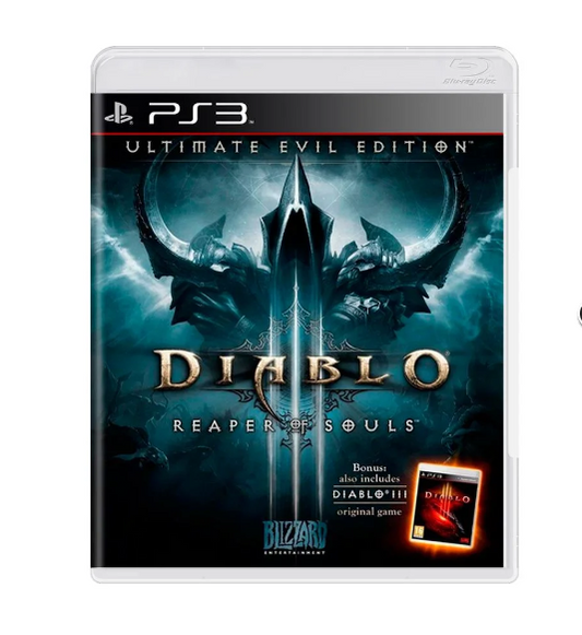 JOGO PS3 DIABLO 3 REAPER OF SOULS (SEMINOVO)