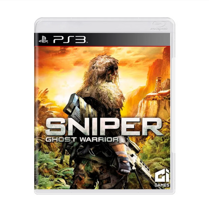 JOGO PS3 SNIPER GHOST WARRIOR (SEMIINOVO)