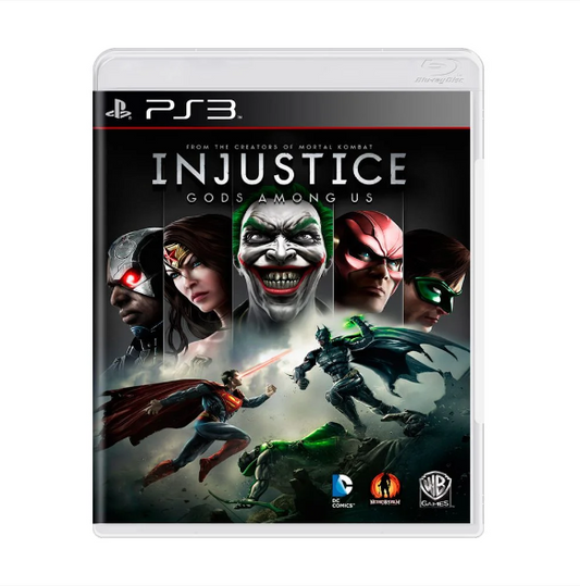 JOGO PS3 INJUSTICE GODS AMONG US (SEMINOVO)