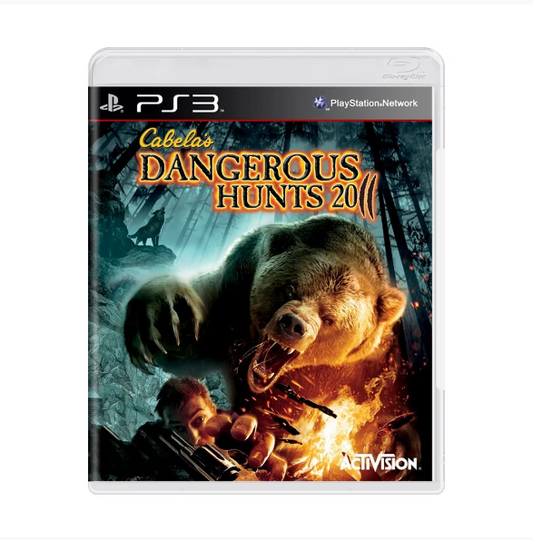 JOGO PS3 CABELAS DANGEROUS HUNTS 2011 (SEMINOVO)