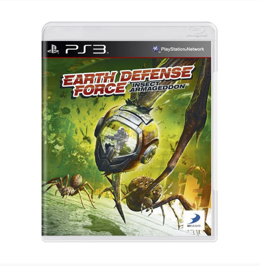 JOGO PS3 EARTH DEFENSE FORCE INSECT ARMAGEDON (SEMINOVO)