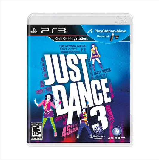 JOGO PS3 JUST DANCE 3 (SEMINOVO)