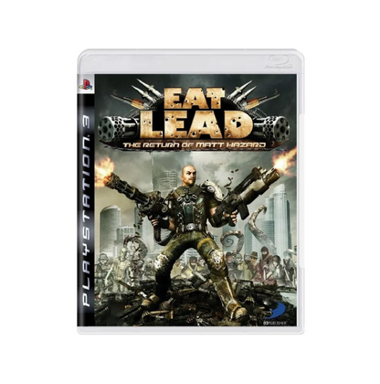 JOGO PS3 EAT LEAD THE RETURN OF MATT HAZARD (SEMINOVO)